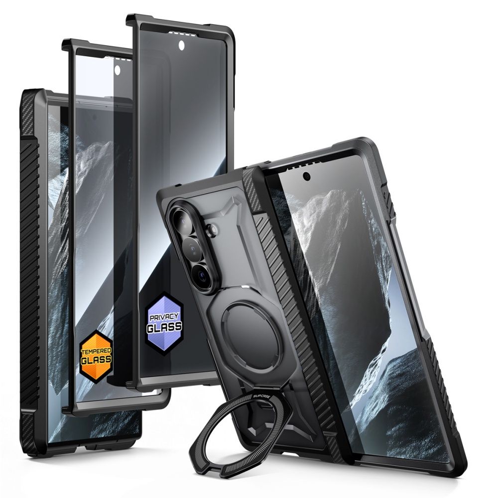 Supcase Ub Grip Mag Magsafe 2 Sæt Galaxy Z Fold 8 Ultra Sort