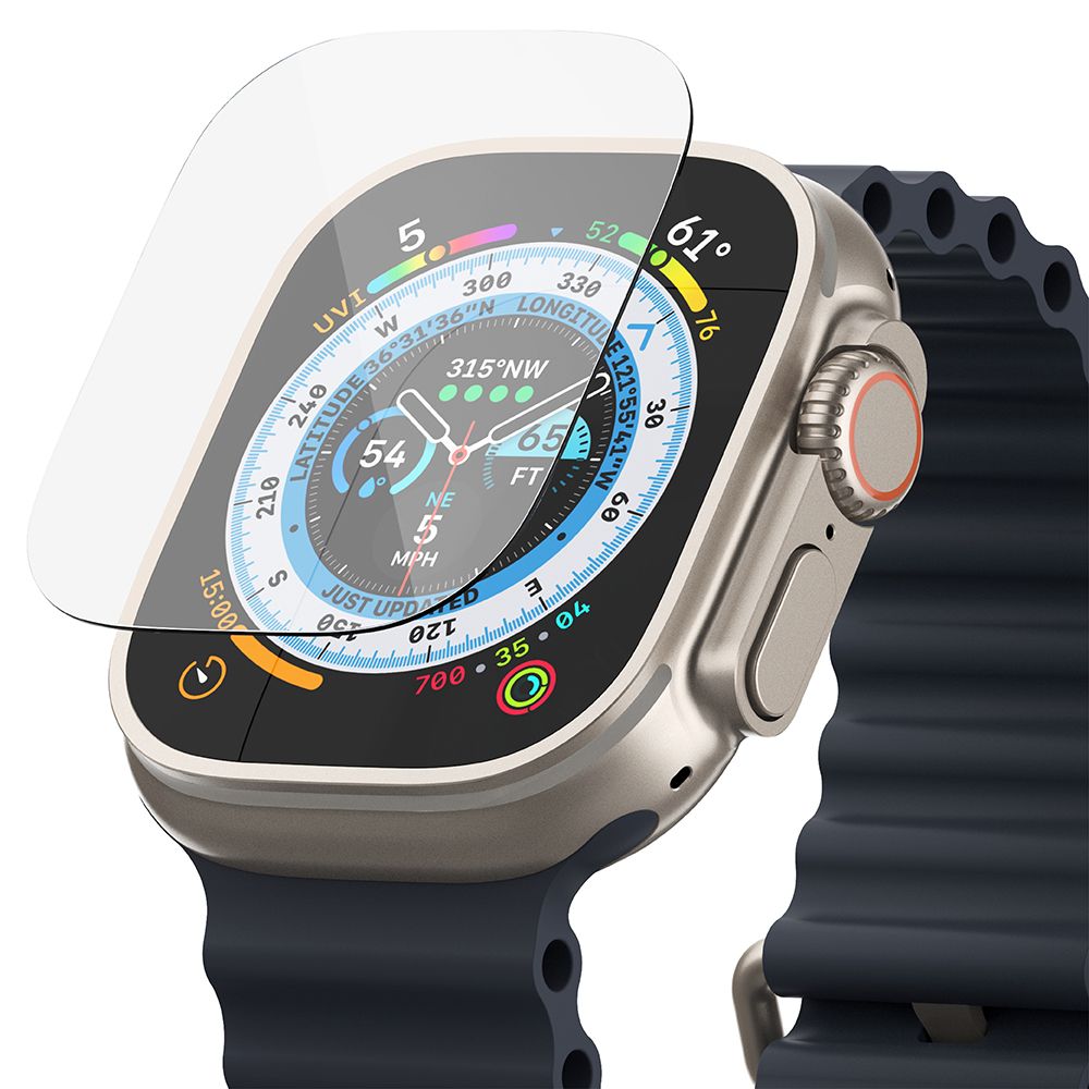 Hærdet Glas Ringke Id Fc Glas 4 Pack Apple Watch Ultra 1/2/3/4 (49 Mm) Klar
