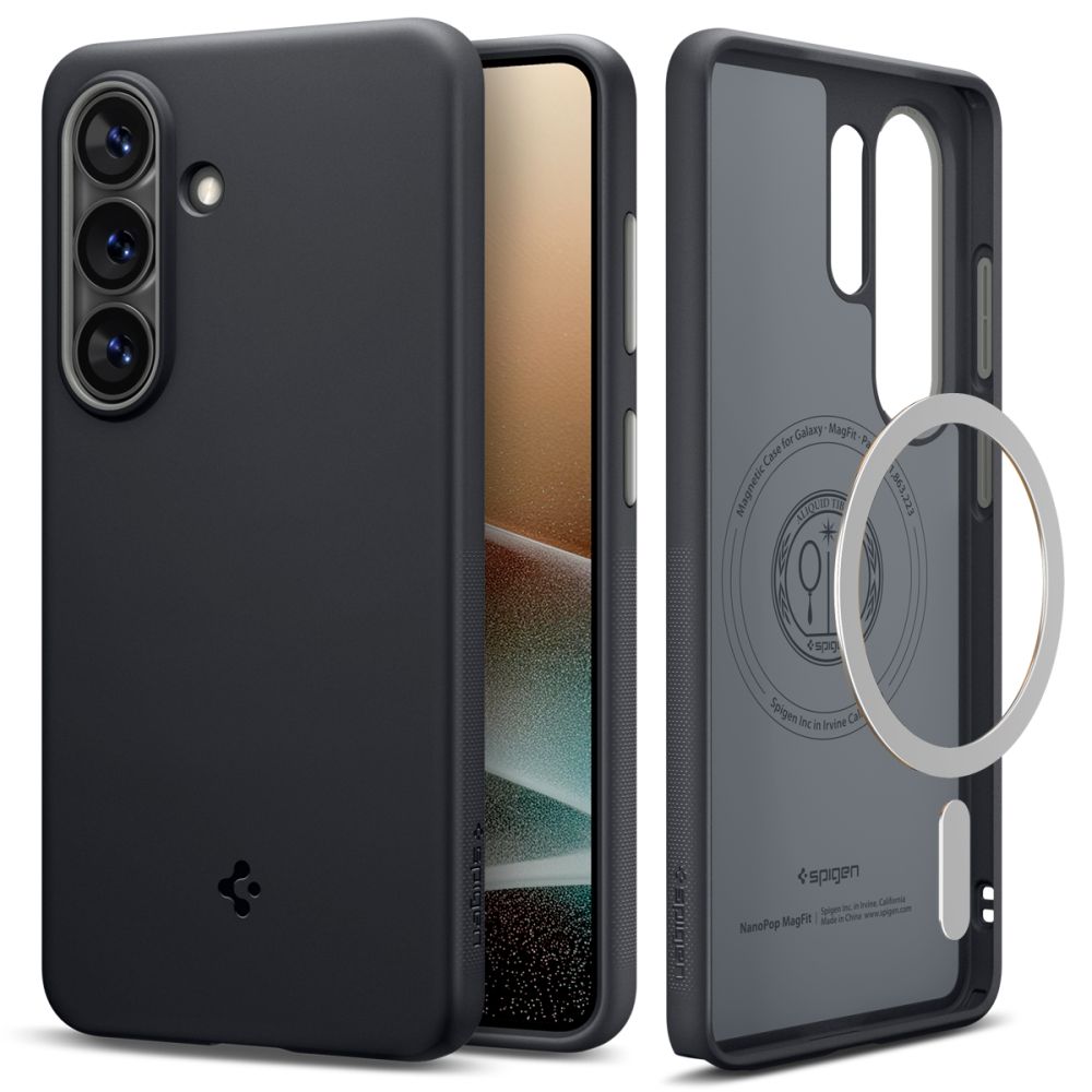 Spigen Nano Pop Mag Magsafe Galaxy S26 Ultra Sort Sesam