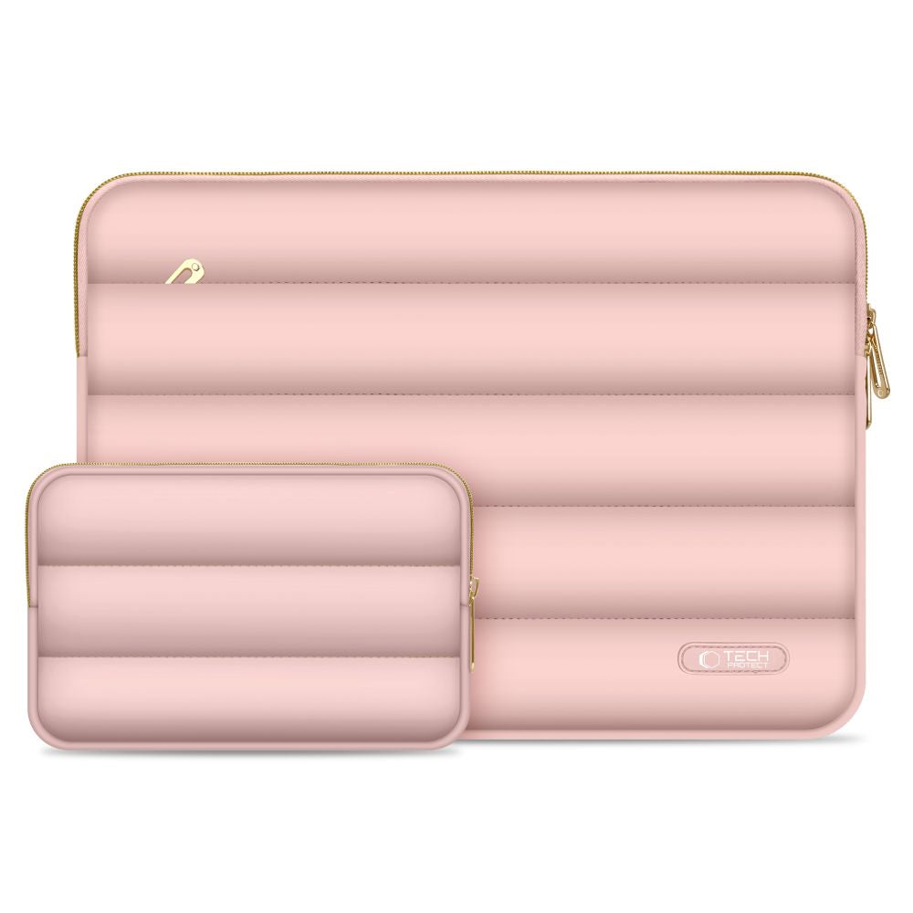 Tech Protect Puffy Bærbar 13 14" Dusty Rose