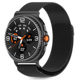 Tech Protect Milaneseband Til Samsung Galaxy Watch 8 / 9 / Classic (40 / 44 / 46 Mm) Sort