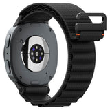 Spigen Wbf1 Band Til Samsung Galaxy Watch 8 / 9 / Classic (40 / 44 / 46 Mm) Sort