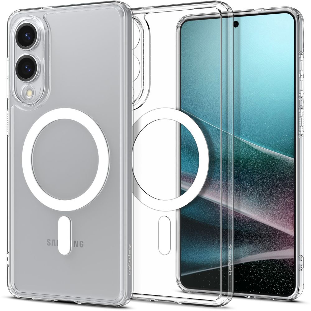 Spigen Ultra Hybrid Magsafe Galaxy S25 Edge Klar/Hvid