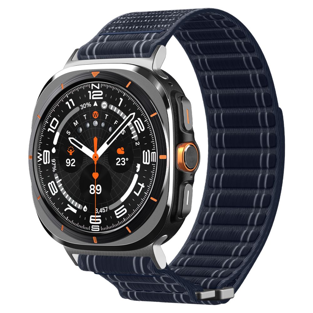 Spigen Wbf0 Band Samsung Galaxy Watch Ultra 1 / 2 2024 2026 (47 Mm) Marineblå