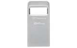 Kingston Technology DataTraveler 64 GB Micro 200MB/s Metal USB 3.2 Gen 1
