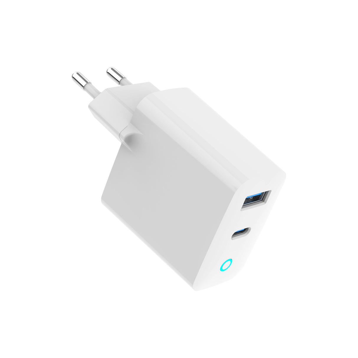 Gembird TA-UC-PDQC65L-W-01 oplader til mobil enhed Universel Hvid Vekselstrøm Hurtig opladning Indendørs