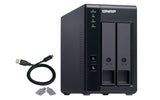 QNAP TR-002 drevkabinet HDD/SSD kabinet Sort 2.5/3.5"