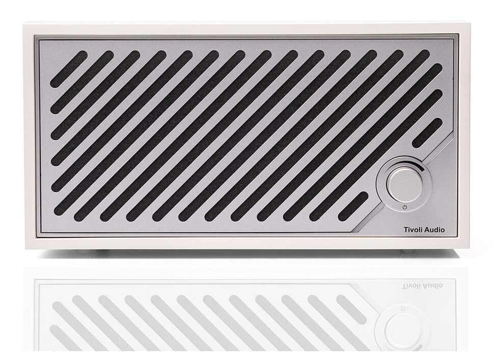 Tivoli Audio Model Two Digital Bærbar stereohøjttaler Hvid, Sølv 20 W