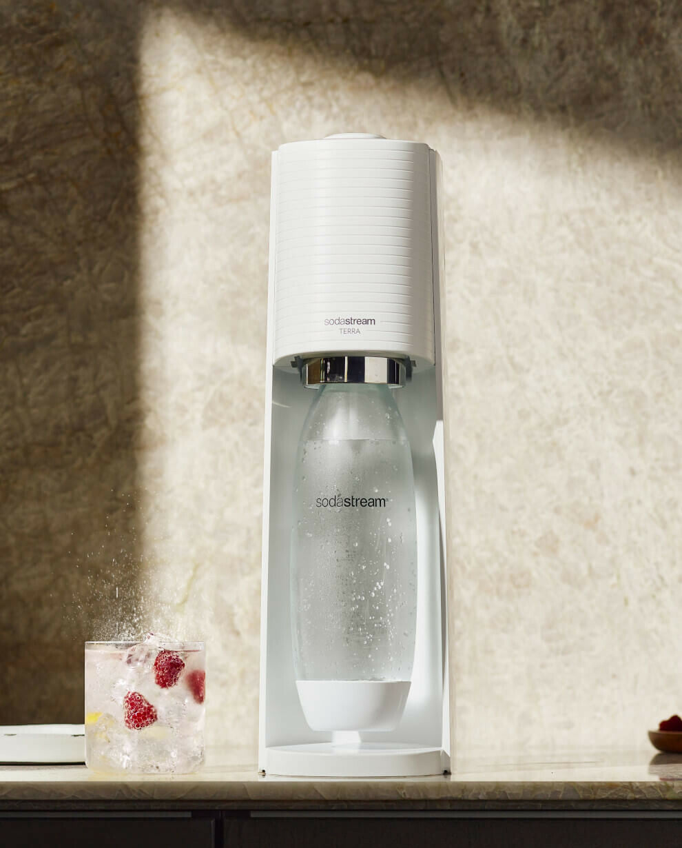 SodaStream Terra Bianco Value Pack Metal, Plast, Polyethylenterephthalatfolie (PET) Hvid