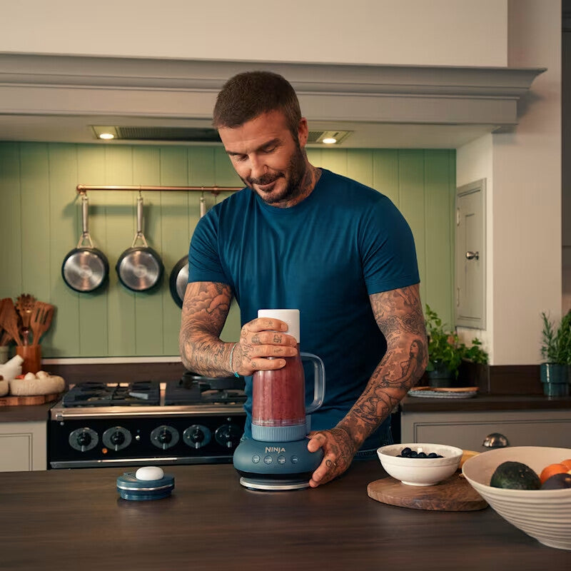Ninja BlendBoss 0,71 L Bærbar blender 1100 W Blå, Sort