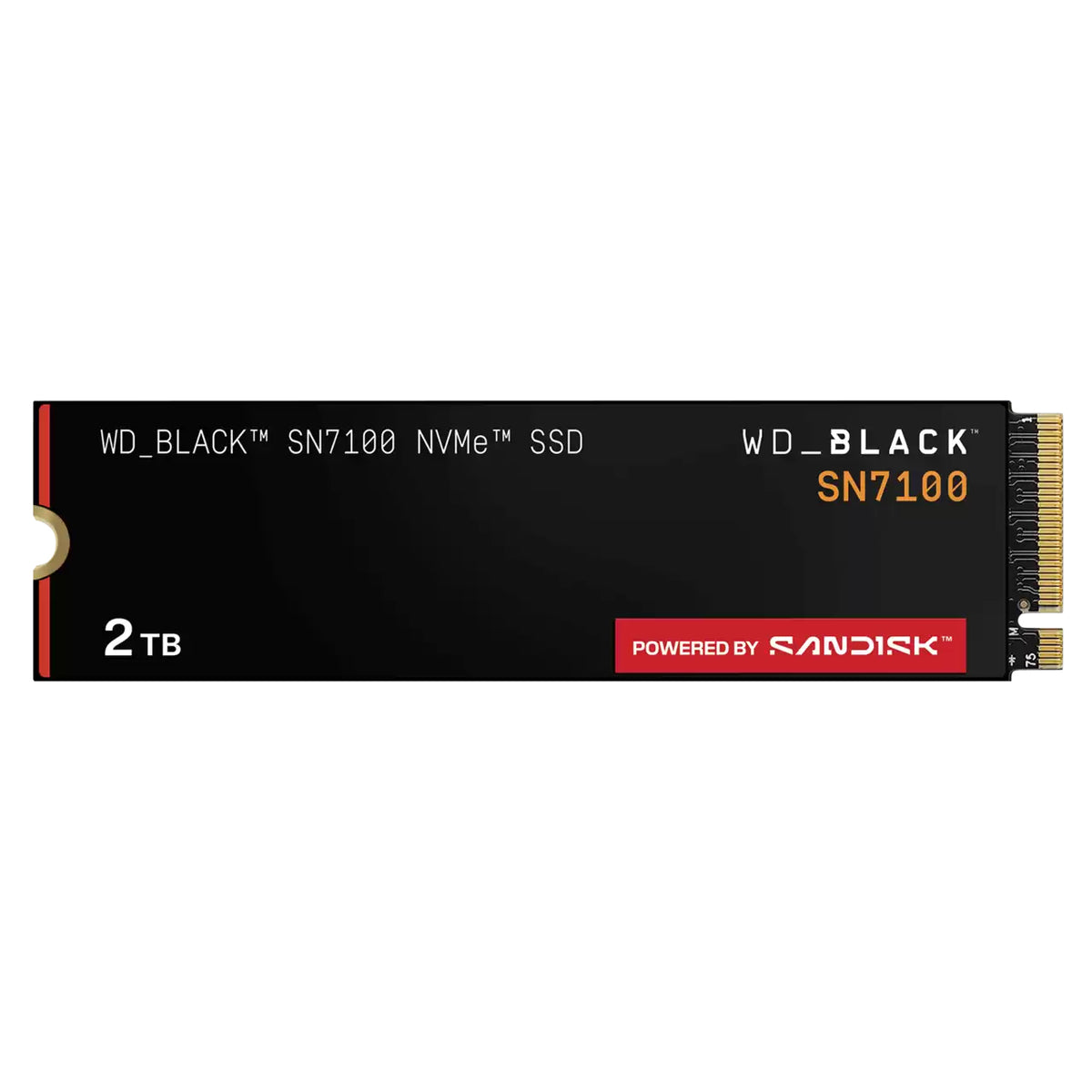 WD_BLACK SN7100 SSD WDS100T4X0E 2TB M.2 PCI Express 4.0 x4 (NVMe)