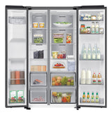 Samsung RS70F65KEF side-by-side køle-fryseskab Fritstående 640 L Sort