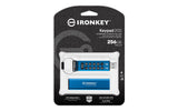 Kingston Technology IronKey 256GB Keypad 200, FIPS 140-3 Lvl 3 AES-256 Encrypted