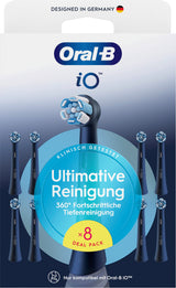 Oral-B 8700216778640 børstehoved til elektrisk tandbørste 8 stk Sort