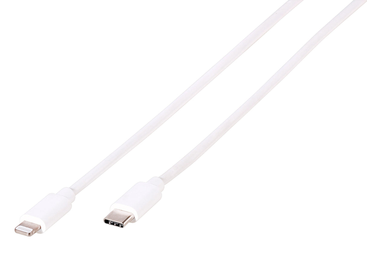 Vivanco CC UC L 10 1 m Hvid