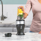 Ninja QB3001 0,47 L Bordplade blender 700 W Sort, Sølv