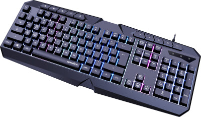 SPEEDLINK LUDICIUM tastatur Spil USB QWERTY Engelsk Sort