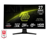 MSI MAG 274CQF computerskærm 68,6 cm (27") 2560 x 1440 pixel Wide Quad HD Sort