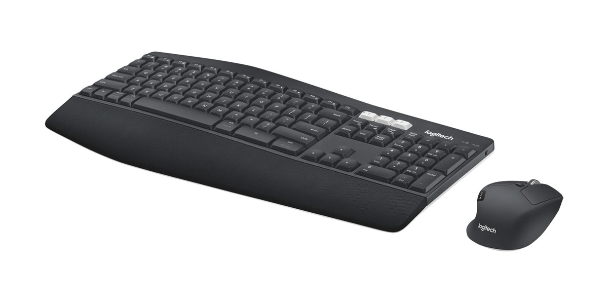 Logitech MK850 Performance tastatur Mus inkluderet Universel RF trådløs + Bluetooth QWERTY Engelsk Sort