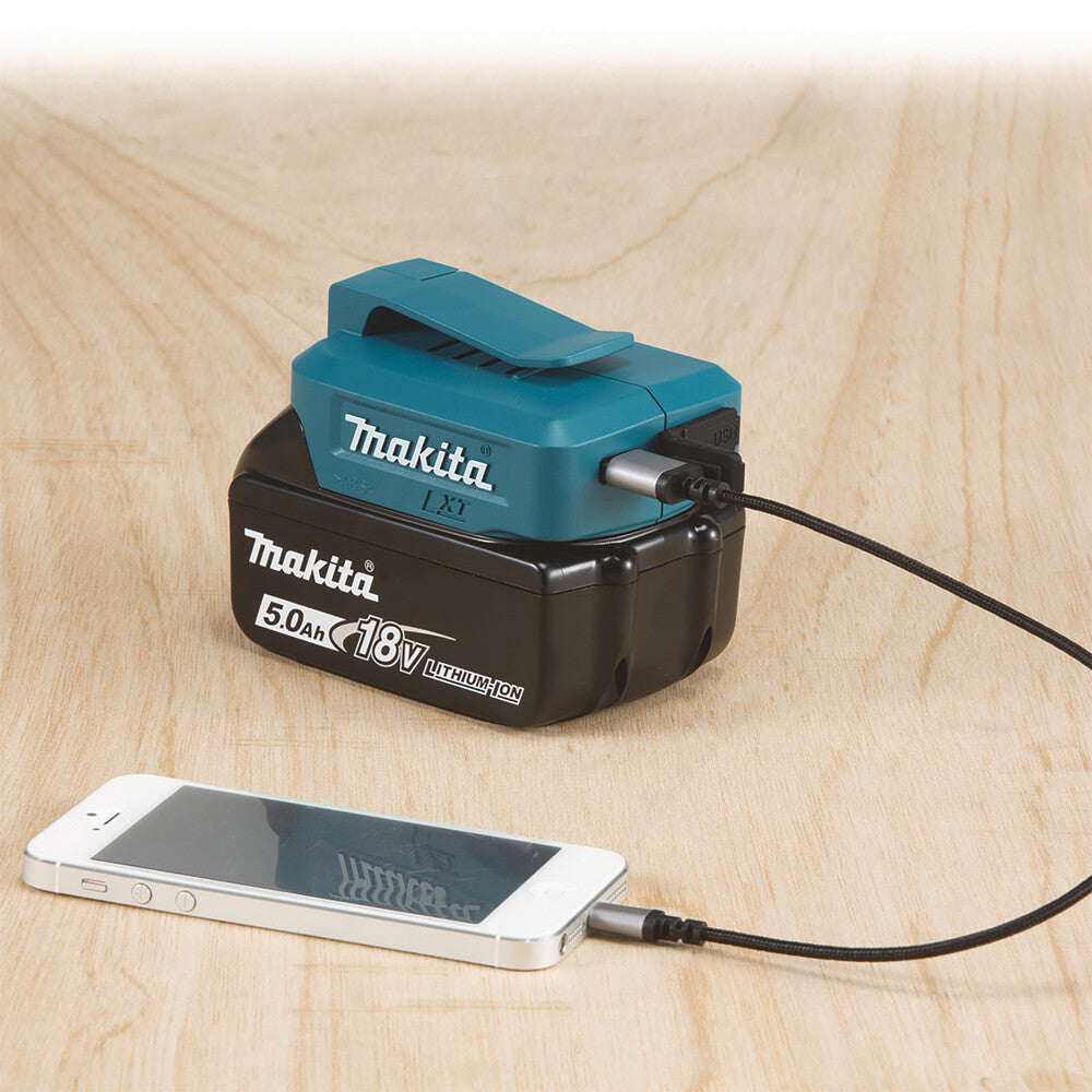 Makita LXT ADP05 Powerbank 2xUSB-A Blå