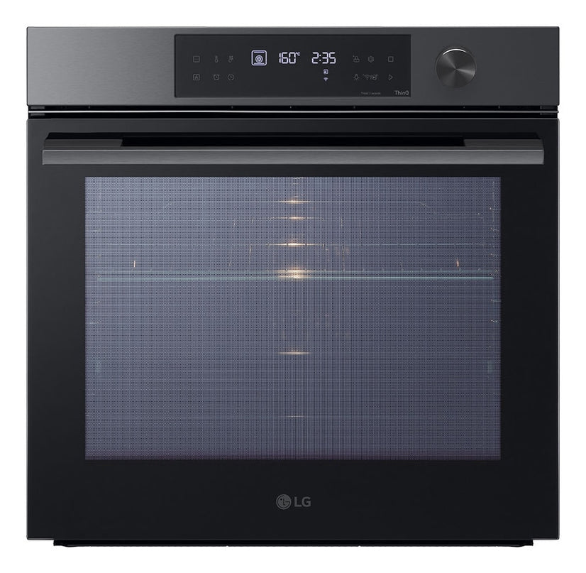 LG WS7D7632WB 76 L Sort, Rustfrit stål