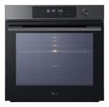 LG WS7D7632WB 76 L Sort, Rustfrit stål