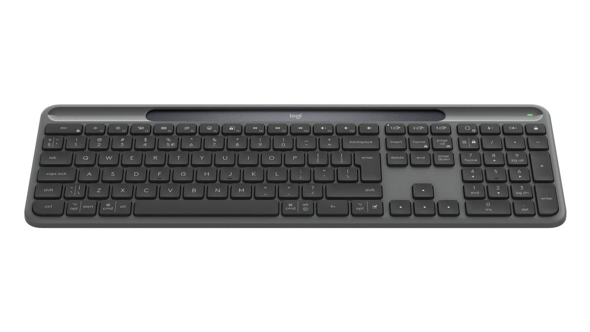 Logitech Signature Slim Solar + K980 tastatur Universel RF trådløs + Bluetooth QWERTY UK international Grafit