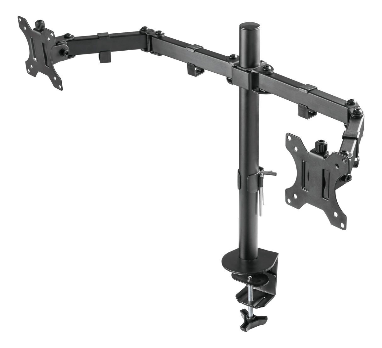 Deltaco Gaming Dual monitor desk mount, 13''-32'', black