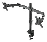 Deltaco Gaming Dual monitor desk mount, 13''-32'', black