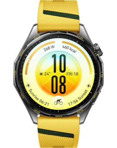 Huawei WATCH GT 7 46mm 3.73 cm (1.47") AMOLED Digital 466 x 466 pixels Touchscreen Yellow Wi-Fi GPS (satellite)