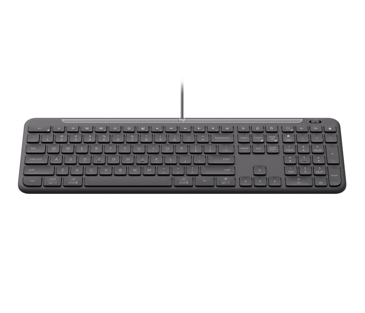 Logitech Signature Slim K620 For Business tastatur Universel USB QWERTY Nordisk Grafit