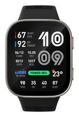 Amazfit Bip Max 5,26 cm (2.07") AMOLED Digital 432 x 514 pixel Berøringsskærm Sølv Wi-Fi GPS (satellit)
