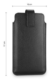 Tech-Protect SM65 mobiltelefon etui 17,5 cm (6.9") Lommeetui Sort