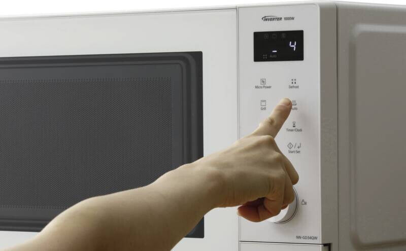 Panasonic NN-GD34QWEPG mikroovn hvid
