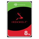 Seagate IronWolf ST8000VN004 harddisk 8 TB 7200 rpm 256 MB 3.5" Serial ATA III