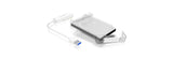 ICY BOX IB-AC703-U3 HDD/SSD kabinet Hvid 2.5"