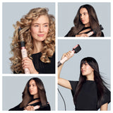 Dyson Airwrap Co-anda2x Straight + Wavy Multi-Style Complete Long Styler og Dryer HS09 Keramisk Pink/ Rose Gold EU 598757-01