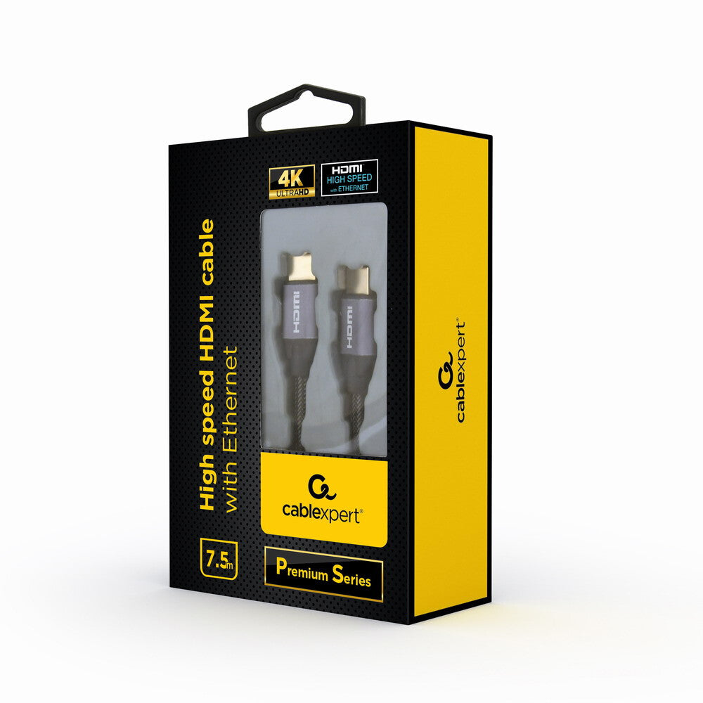 Gembird CCBP-HDMI-7.5M HDMI-kabel 7,5 m HDMI Type A (Standard) Grå