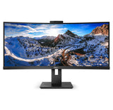 Philips P Line 346P1CRH/00 LED display 86,4 cm (34") 3440 x 1440 pixel UltraWide Quad HD Sort