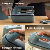 Kenwood HMP40.000GY Håndmixer 350W Blå