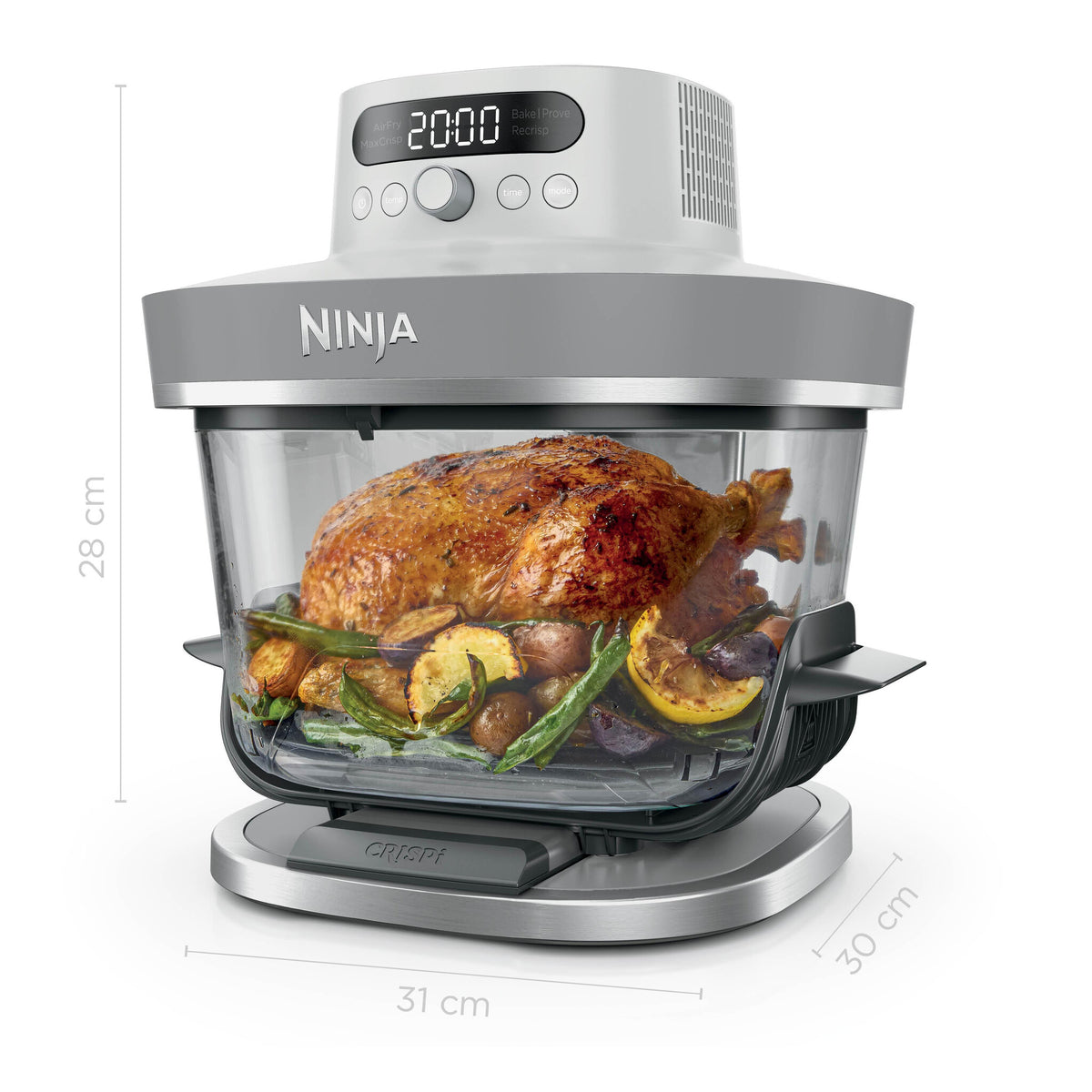 Ninja AS090EUWH fryer Single 5.7 L Stand-alone 2000 W Hot air fryer White