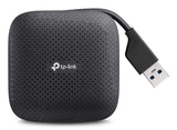 TP-Link UH400 interface hub USB 3.2 Gen 1 (3.1 Gen 1) Type-A 5000 Mbit/s Sort