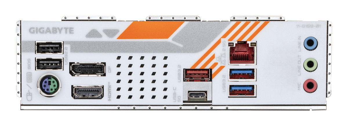 GIGABYTE B850M FORCE Motherboard - AMD Ryzen 9000 Series CPUs, 8+2+2 Phases Digital VRM, up to 9600MHz DDR5 (OC), 1xPCIe 5.0 + 2xPCIe 4.0 M.2, 2.5 GbE LAN, USB 3.2 Gen 2