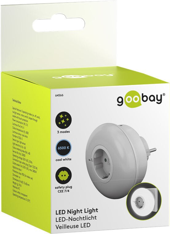 Goobay 64566 smart stik Hvid