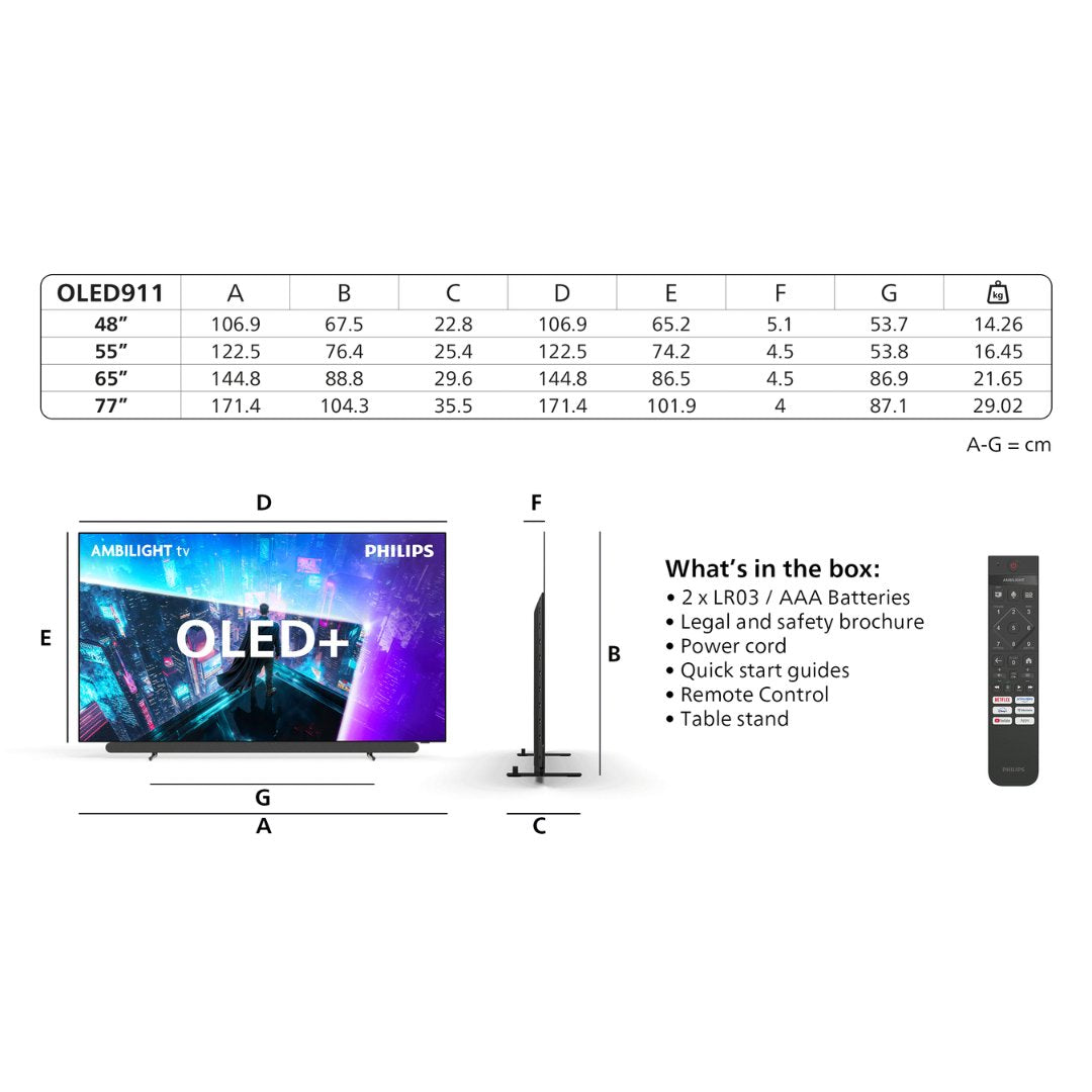 Philips 65OLED911/12 - OLED TV