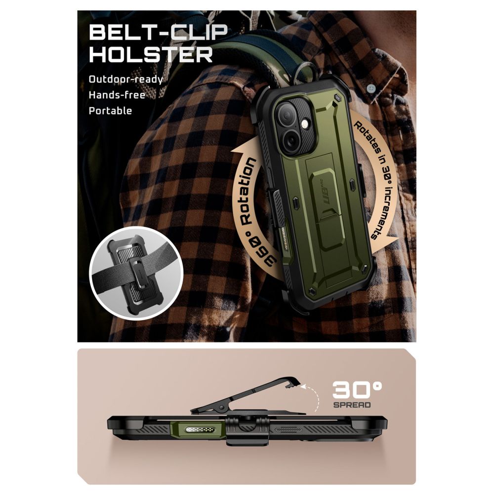 Supcase UB Pro iPhone 17 Case - Grøn