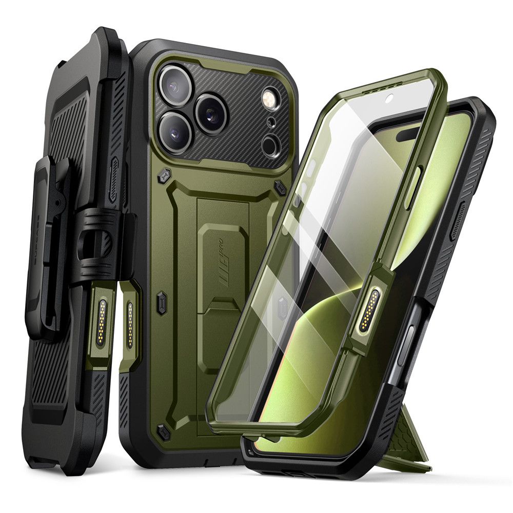 Supcase UB Pro Case til iPhone 17 Pro - Grøn