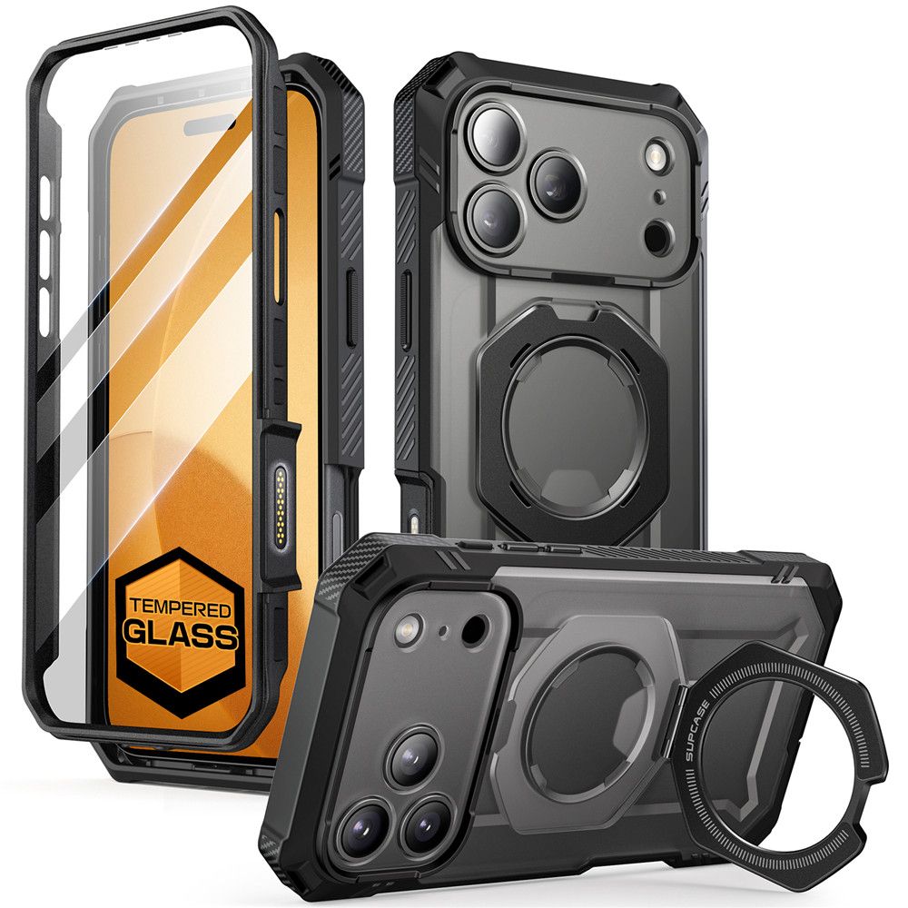Supcase UB Grip Pro Mag MagSafe Case til iPhone 17 Pro - sort