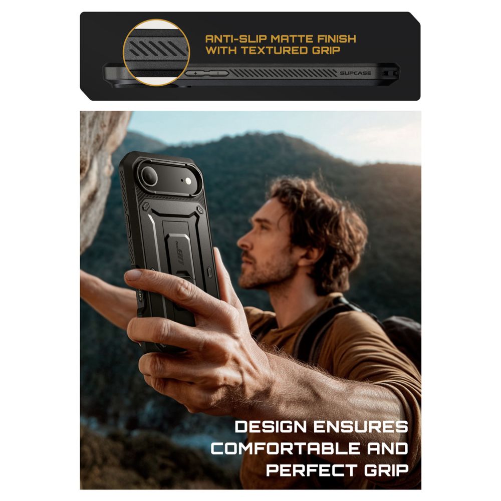 Supcase UB Pro Case til iPhone 17 Air - sort