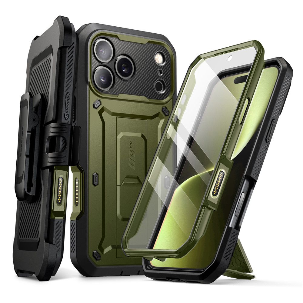 Supcase UB Pro Case til iPhone 17 Pro Max - Grøn